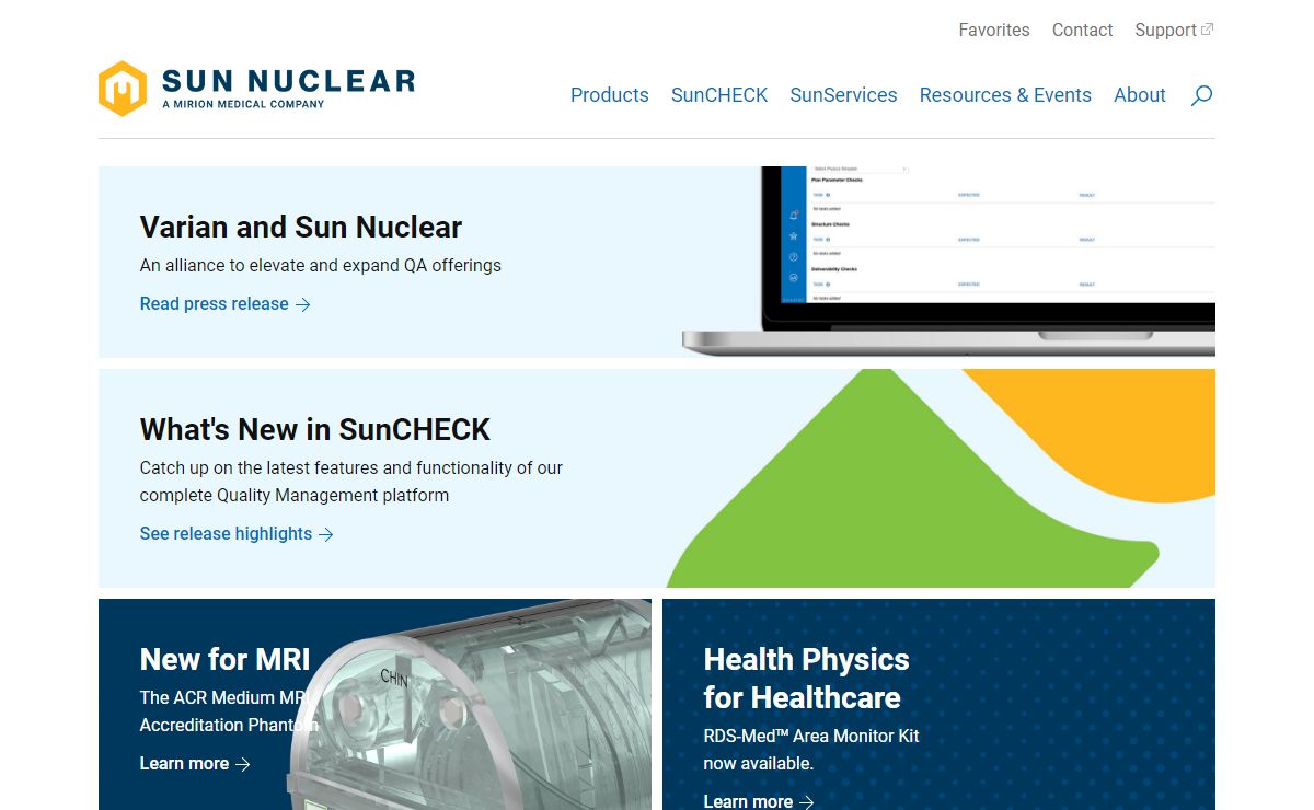 Sun Nuclear - Patient Safety Starts Here