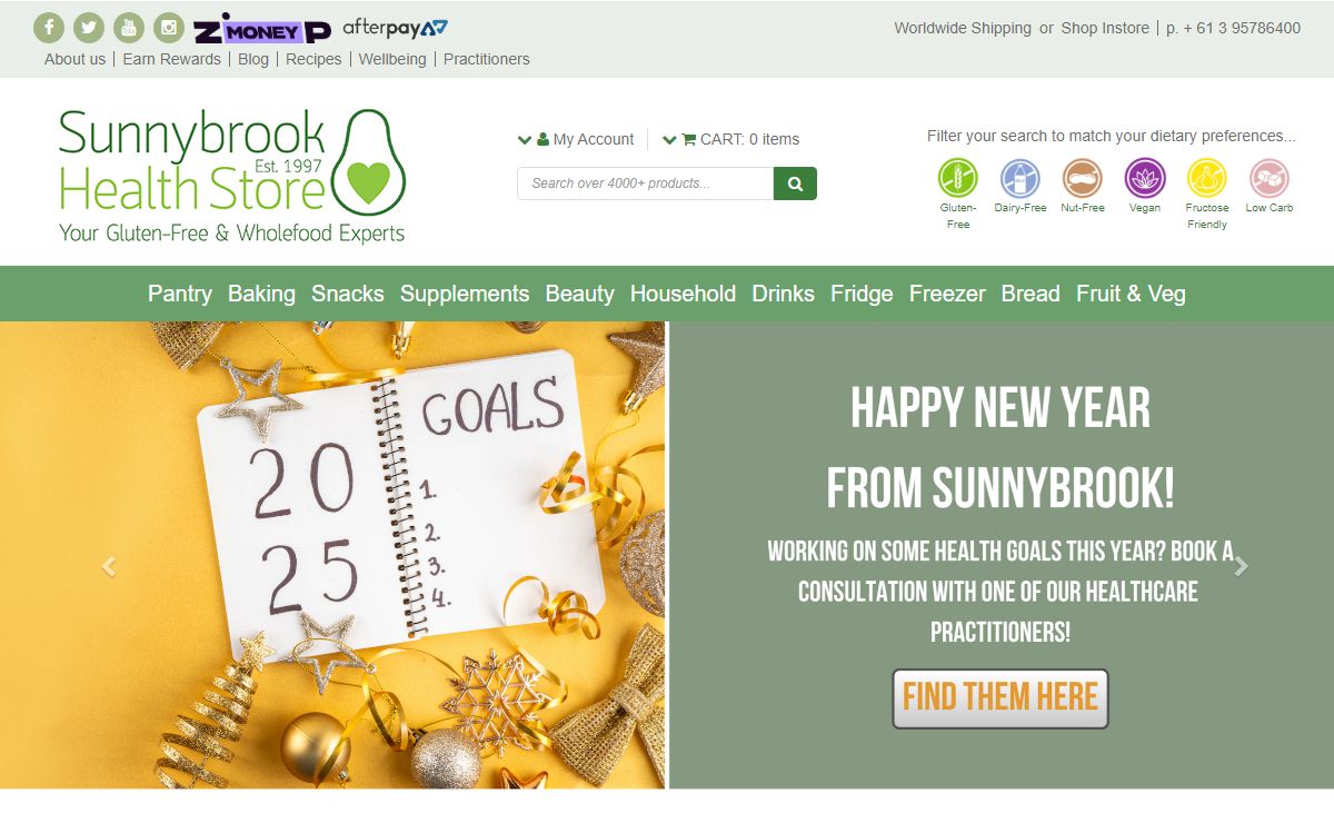 Health Food Store - Gluten Free & Organic Foods