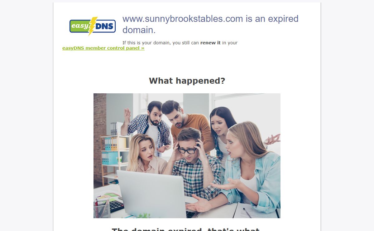 This Domain Has Expired