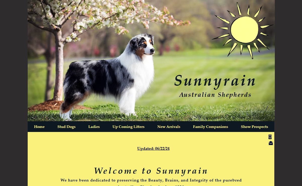 Australian Shepherd Puppies Ohio | Sunnyrain Aussies | United States
