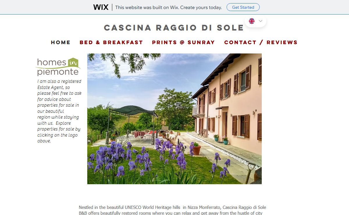 HOME | cascinaraggiodisole