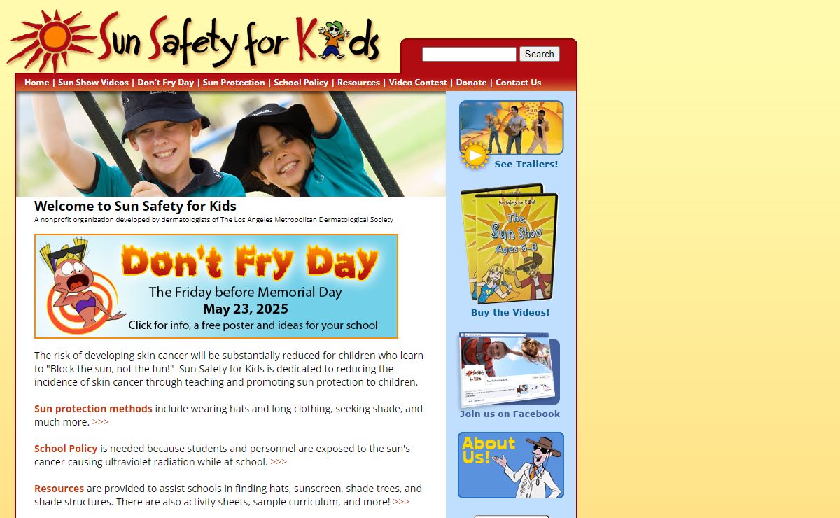 Sun Safety For Kids