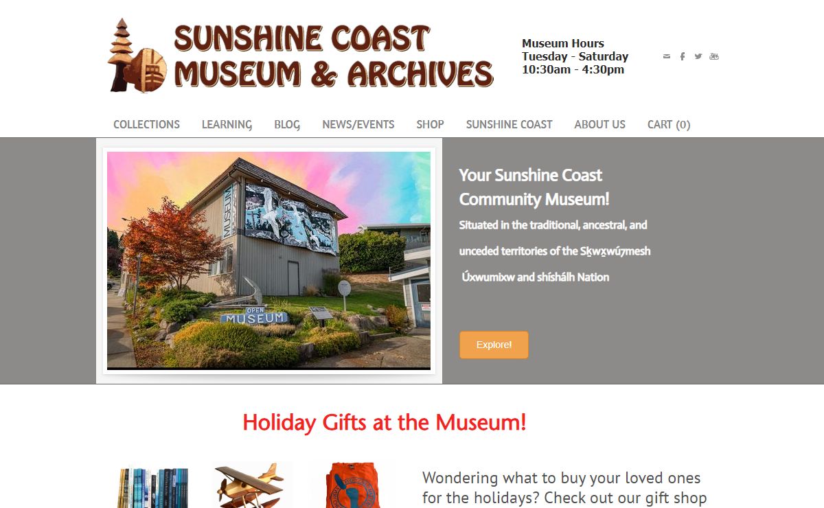Sunshine Coast Museum & Archives - Home