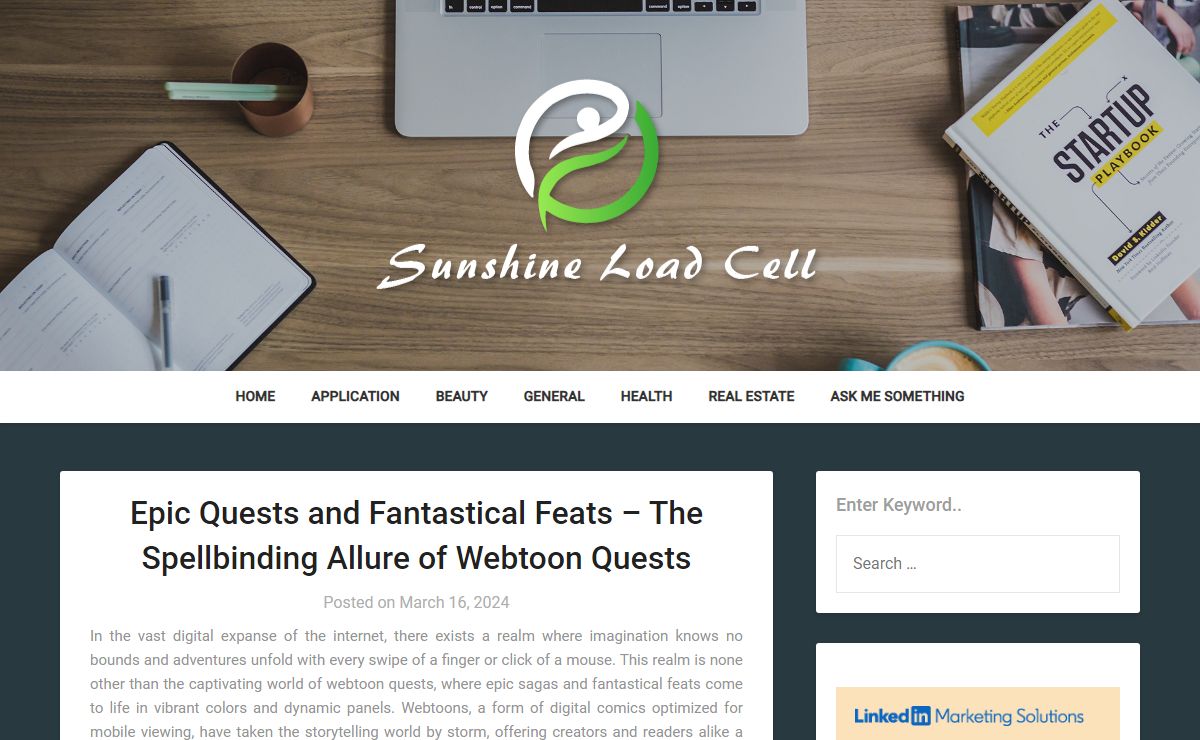 Sunshine Load Cell – Details to elucidate your thoughts