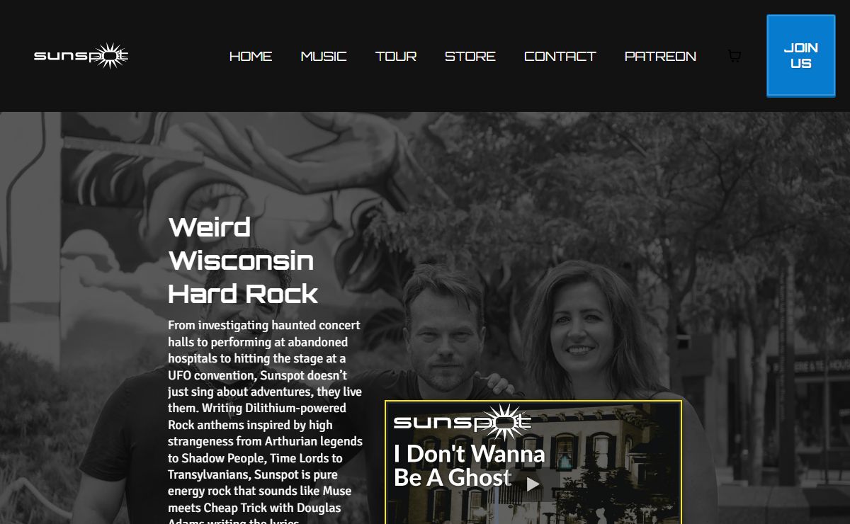 Home | Sunspot Rock from Weird Wisconsin