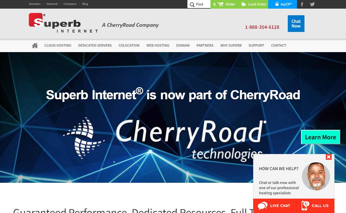 Cloud, Dedicated, Colocated, and Shared Hosting | Superb.net