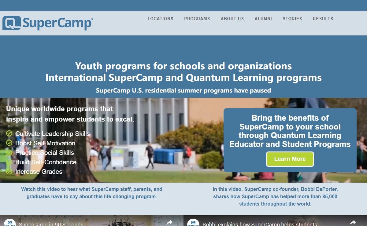 Home - SuperCamp a World-Wide Program - SuperCamp