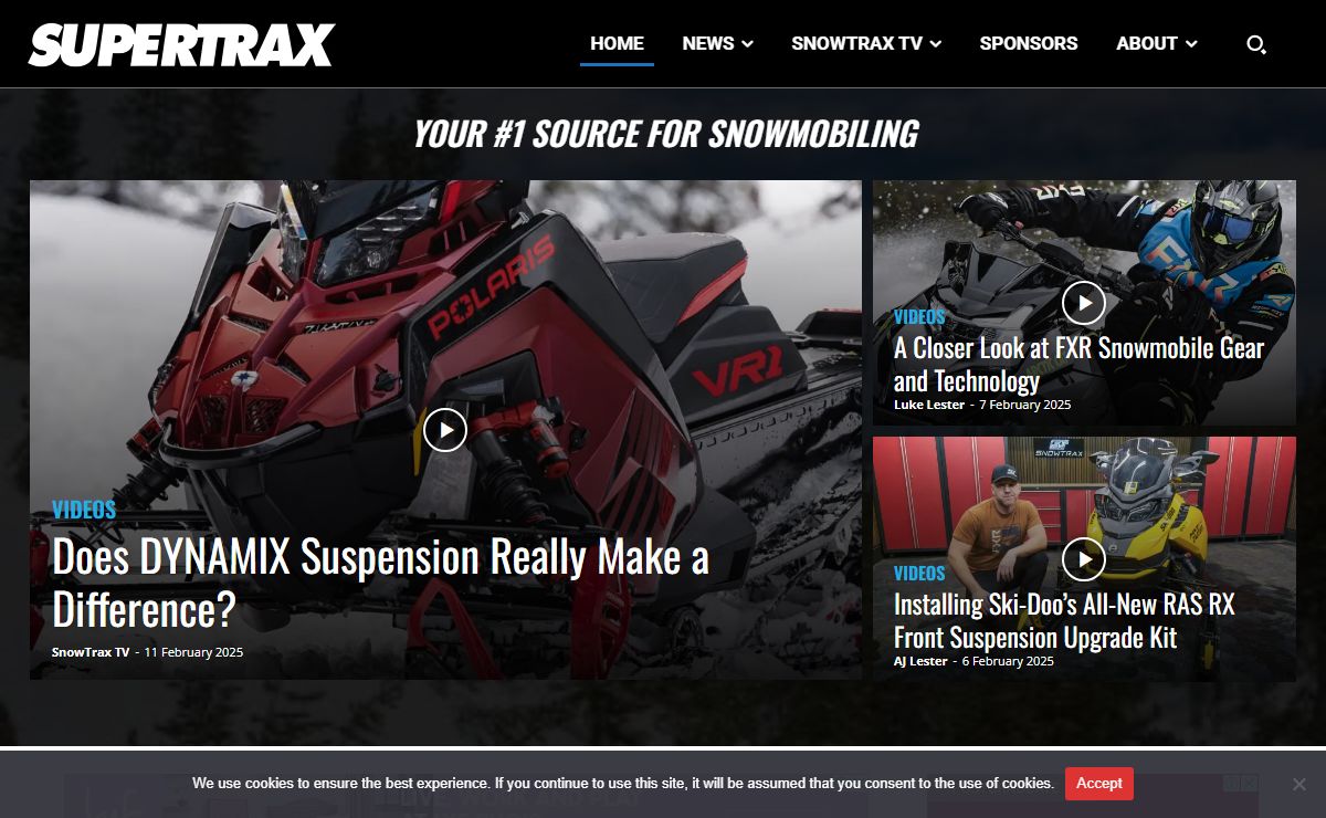 Supertrax Online - Snowmobile Editorial, Episodes, and News