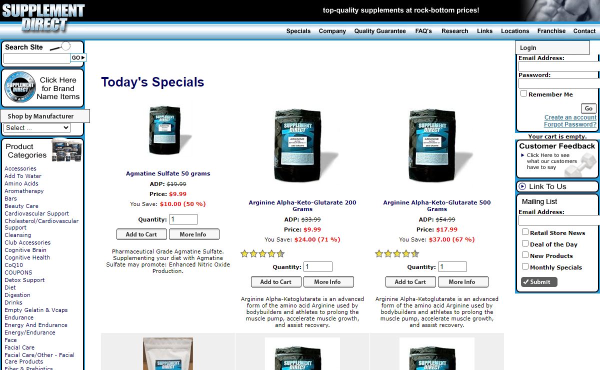 Wholesale supplements, Sports nutrition supplements, Lowest Prices in the World Supplement Direct - Home