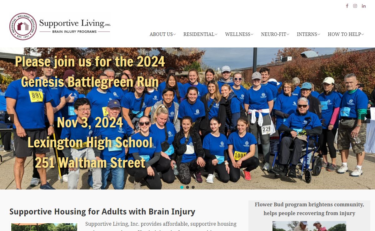 Supportive Living Inc. – Brain Injury Services – Woburn, Massachussetts