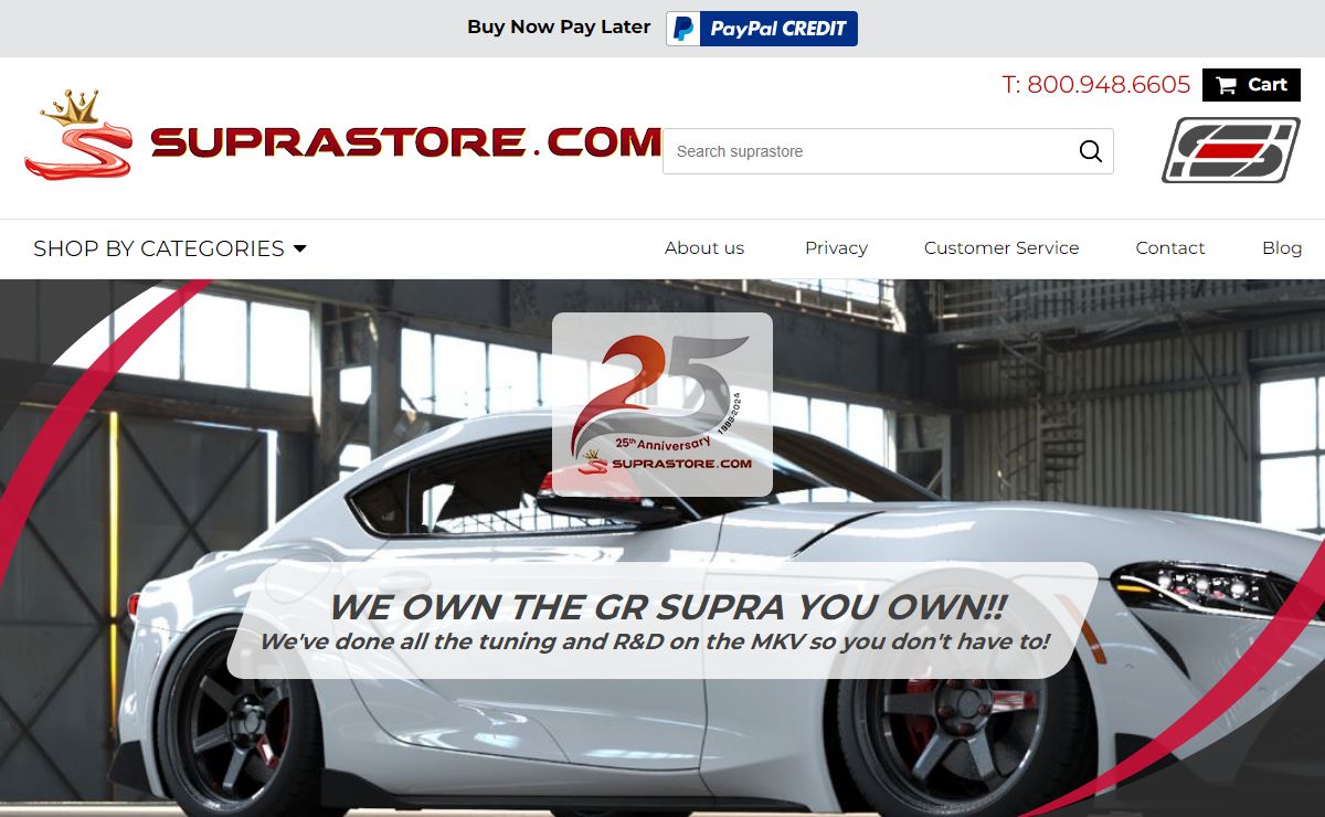 Supra Performance Parts, Lexus V8 Performance Parts - SupraStore.com