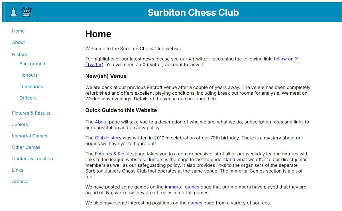 Surbiton chess club