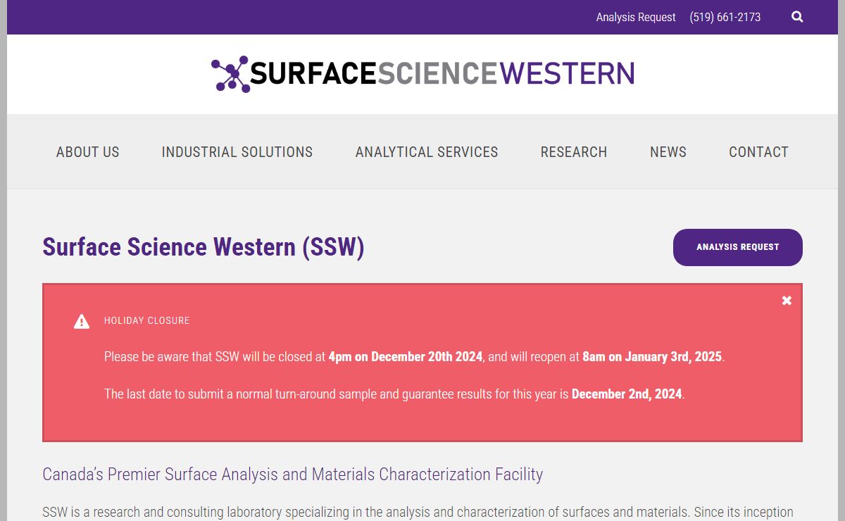 Surface Science Western