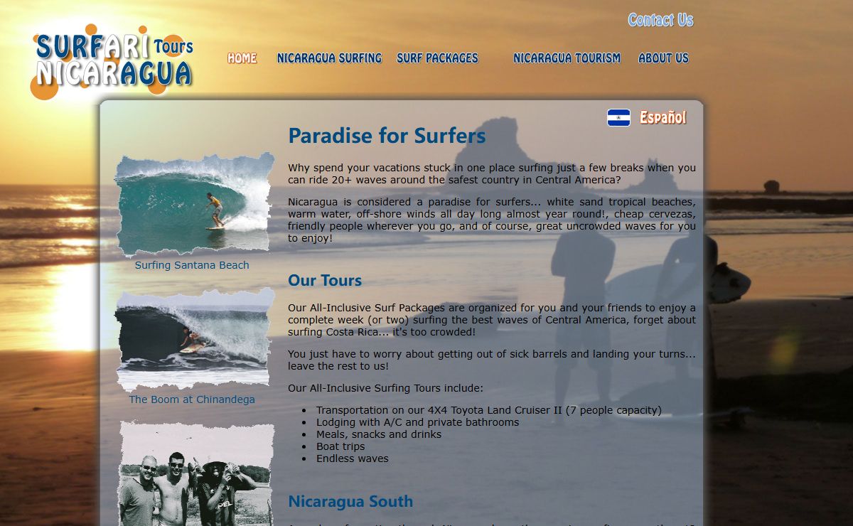 Surfari Nicaragua Tours - Exploring and Surfing Nicaragua