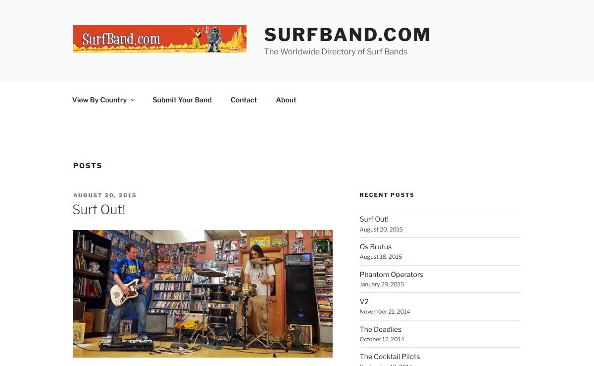 SurfBand.com - The Worldwide Directory of Surf Bands