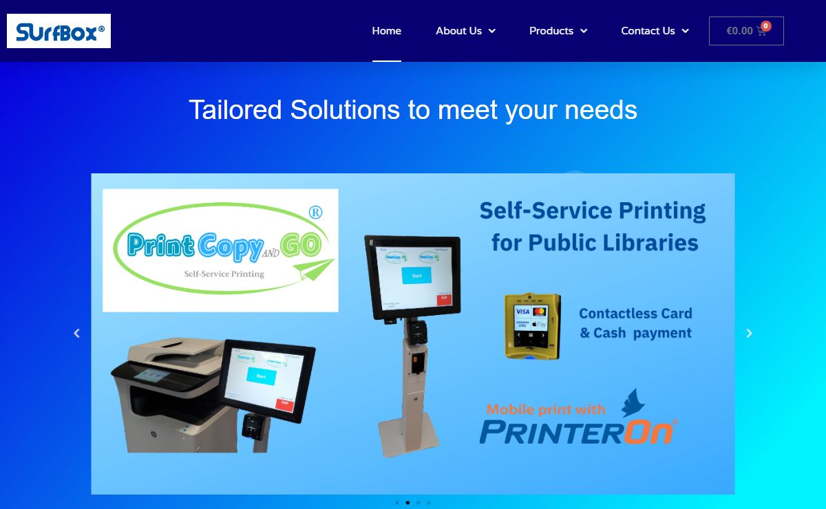 SurfBox – Self-Service Print & Copy