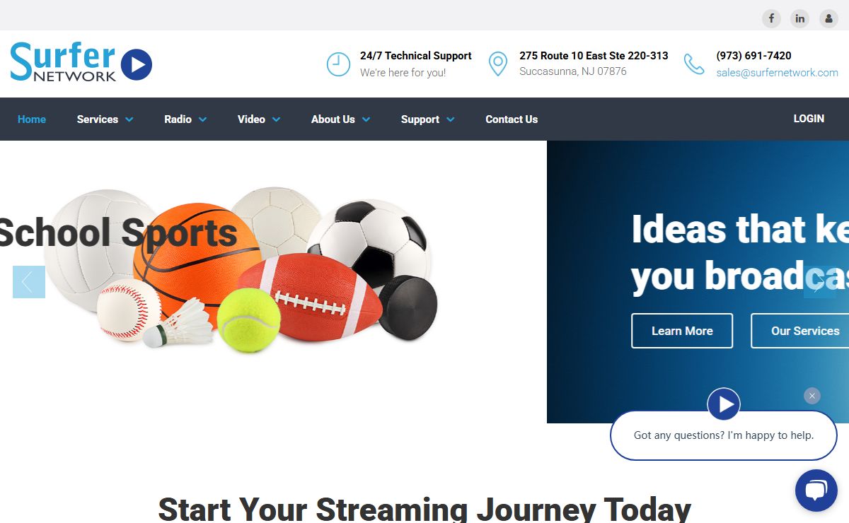 Home - SurferNETWORK - Streaming and Internet Broadcasting