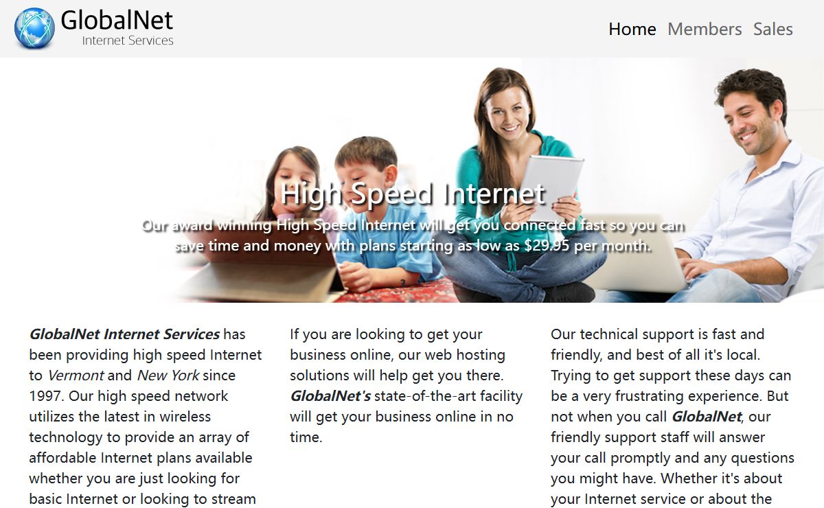 GlobalNet Internet Services
