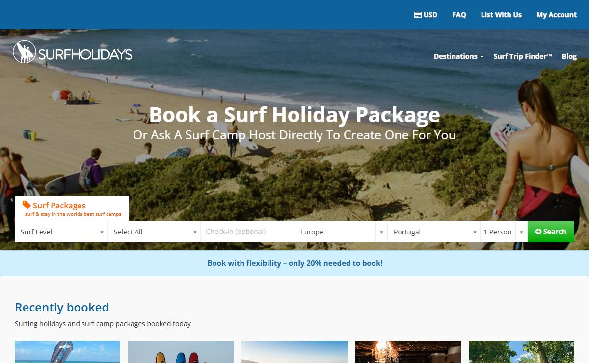 Surf Holidays & Camps in The Worlds Best Surf Locations