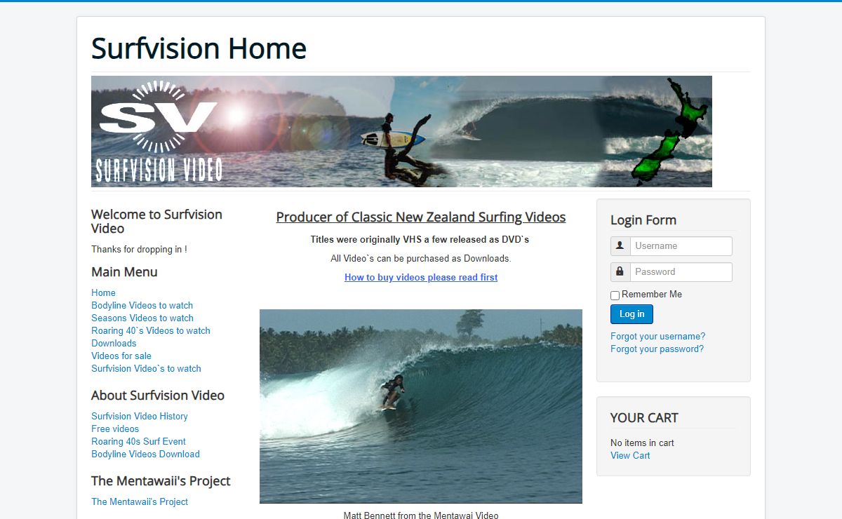 Home - Surfvision video