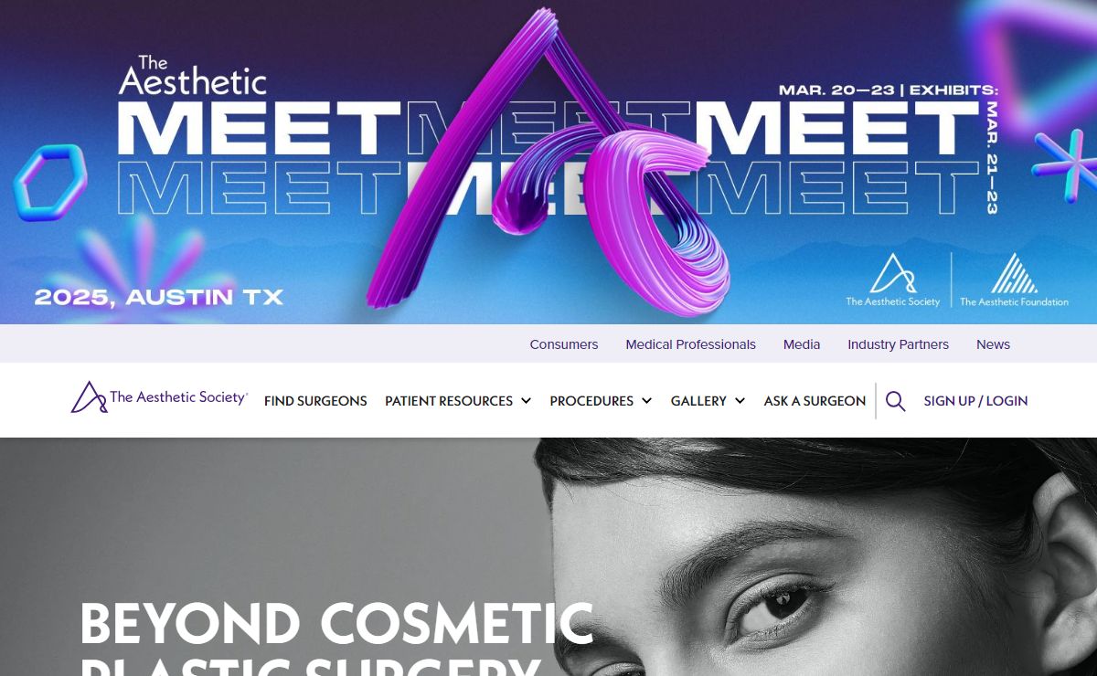 The Aesthetic Society | Advancing Aesthetic Plastic Surgery