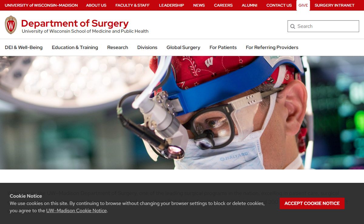Home - Department of Surgery
