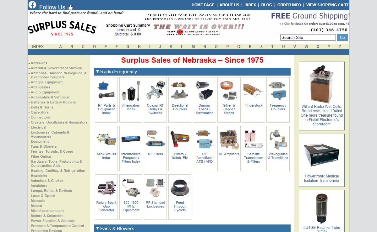 Surplus & Sales of Nebraska