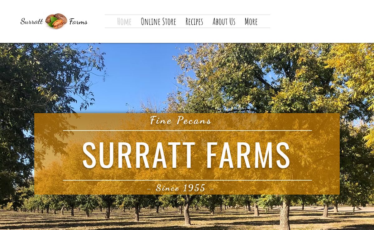 We sell premium pecans and wholesale pecans | Surratt Farms