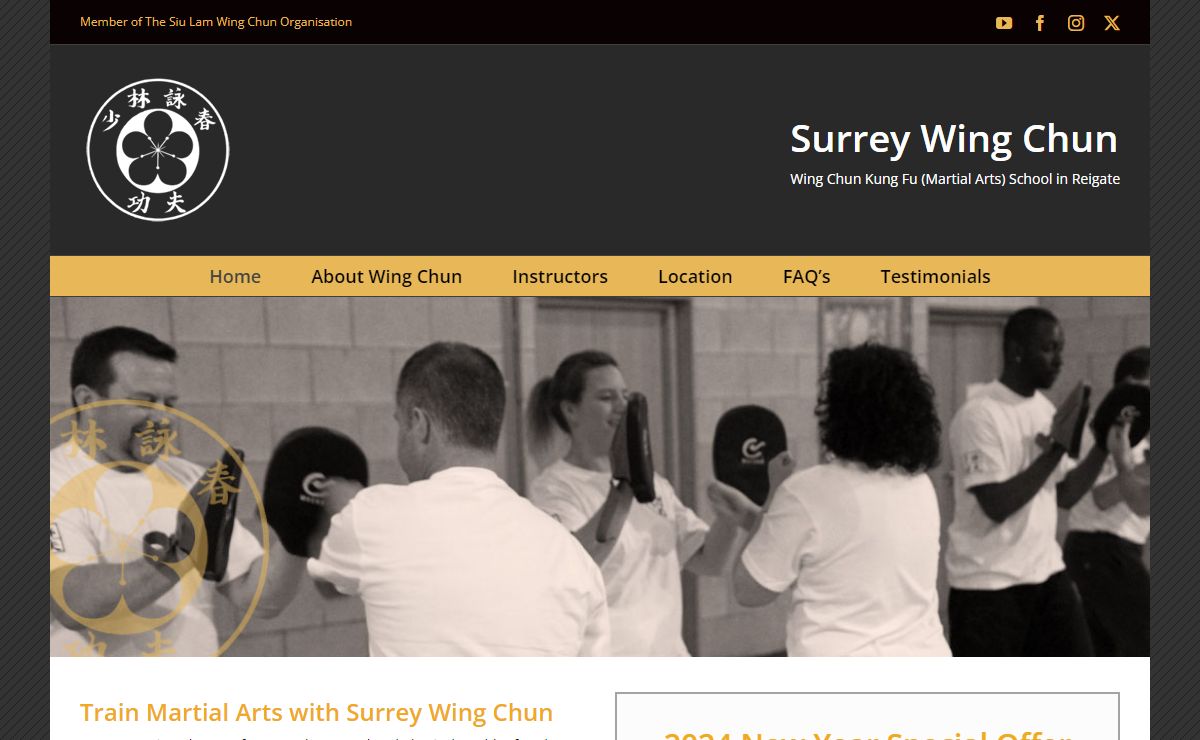 Surrey Wing Chun Kung Fu – A martial arts school in Reigate