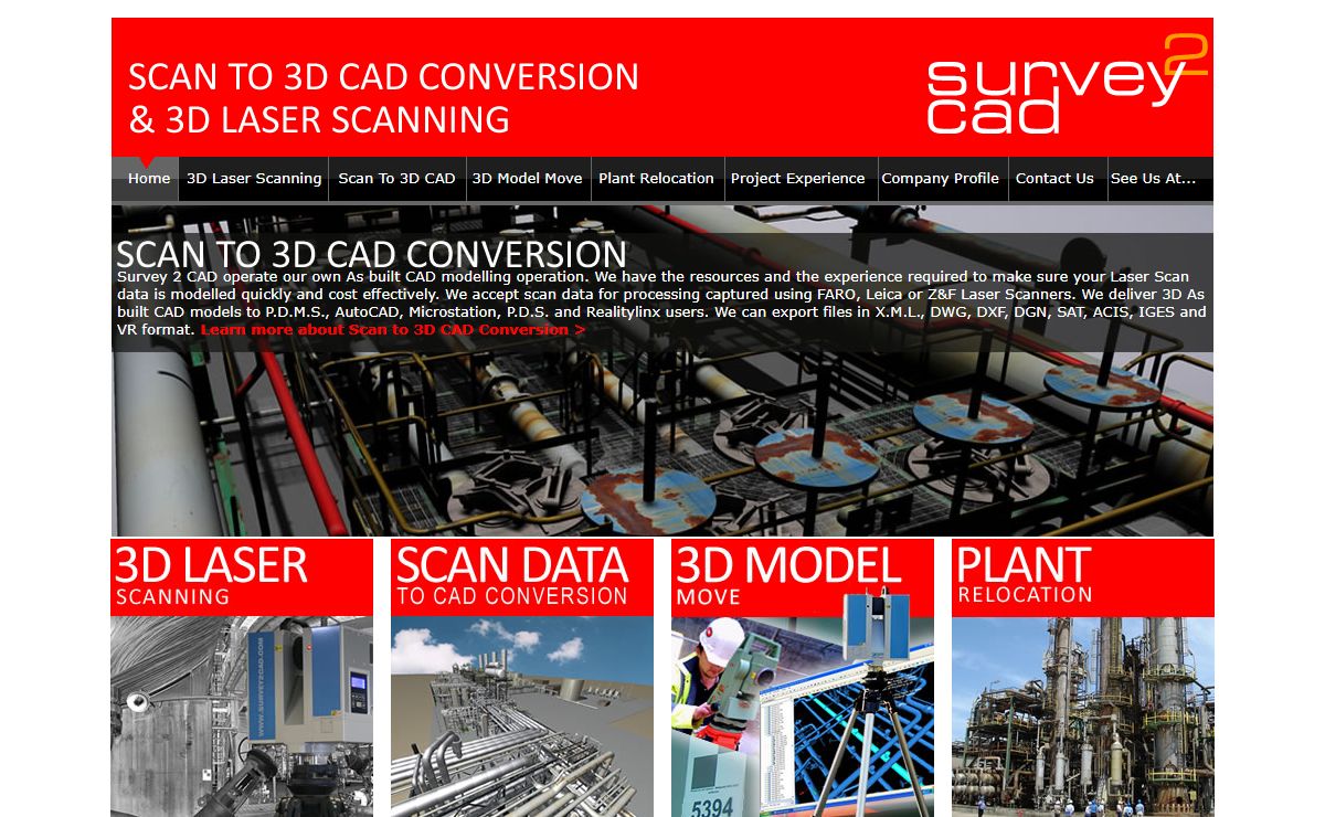 Survey 2 CAD webpage
