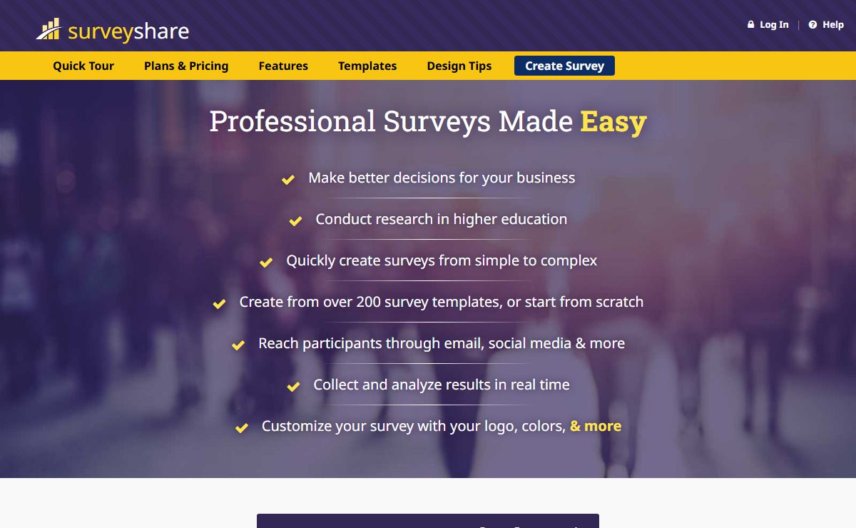 Web Survey and Questionnaire Tool - SurveyShare.com