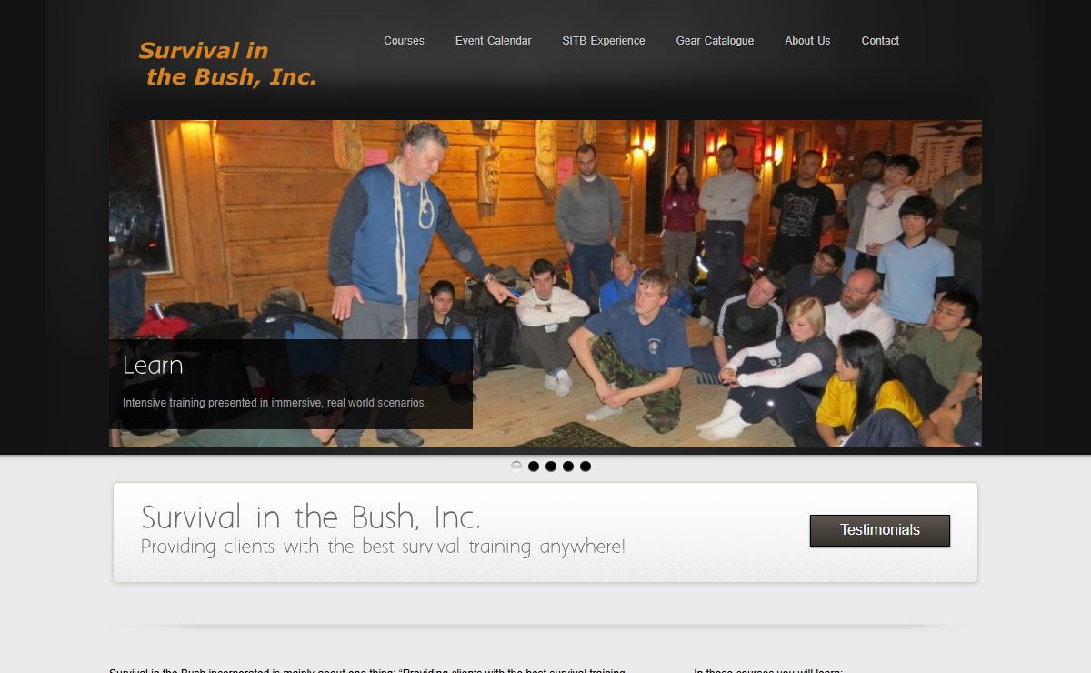Survival in the Bush, Inc.