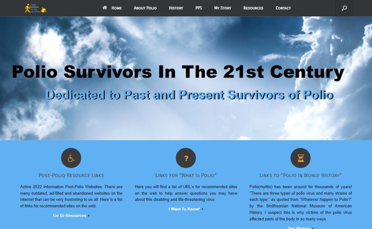 Polio Survivors In The 21st Century – Dedicated to Past and Present Polio Survivors