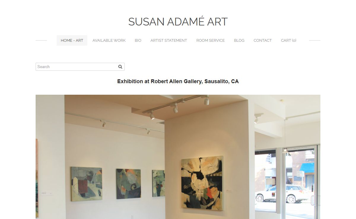 SUSAN ADAMÉ ART - Home - Art