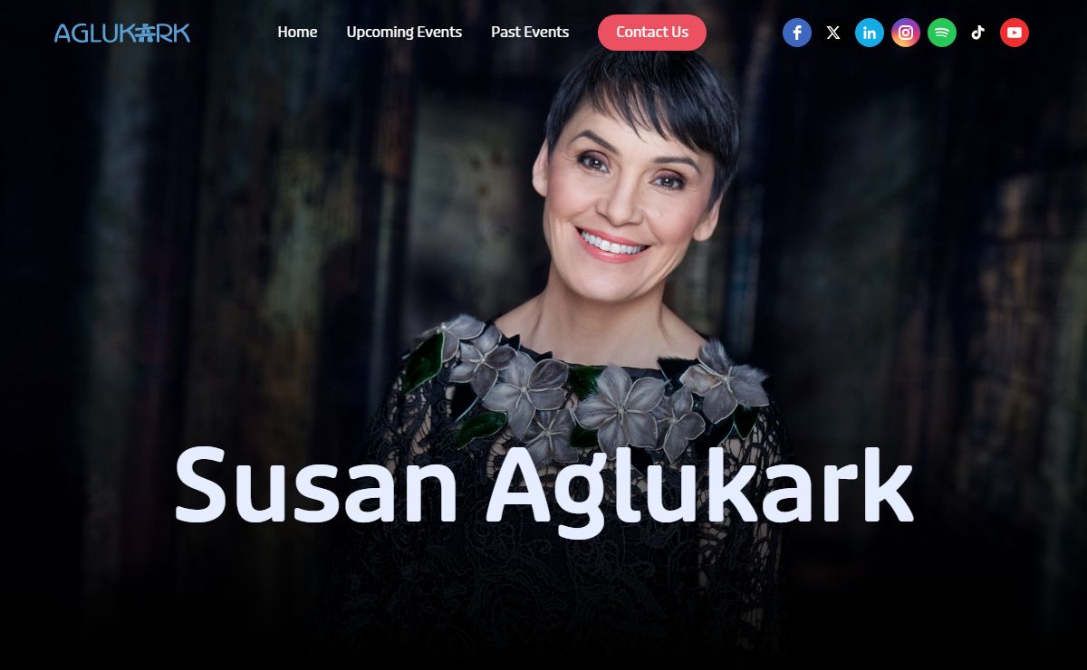Susan Aglukark Website