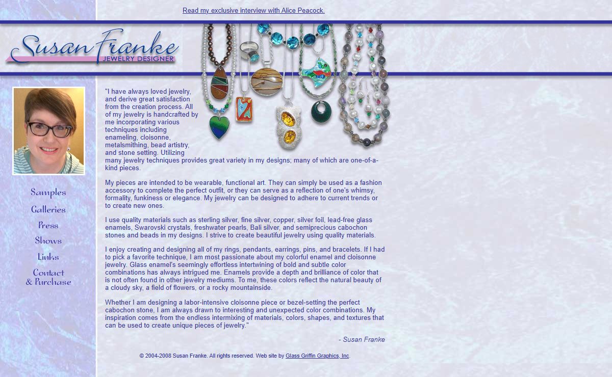 Susan Franke - Jewelry Designer