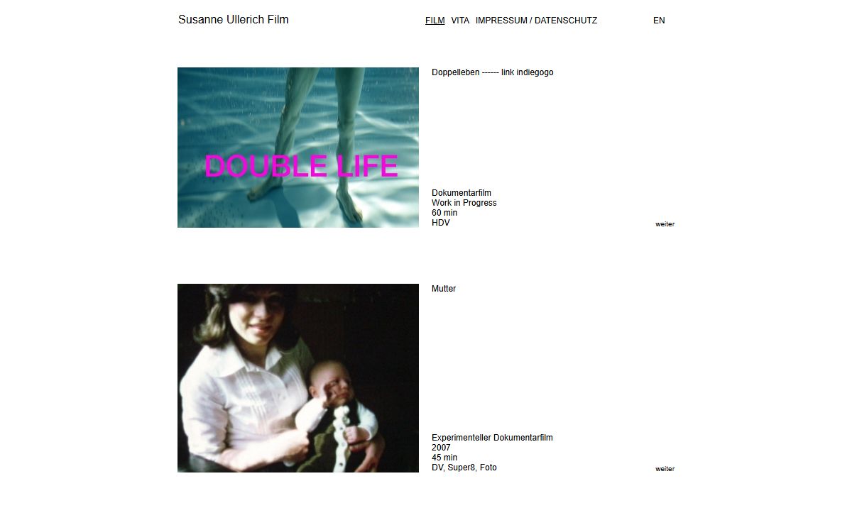 Susanne Ullerich Film