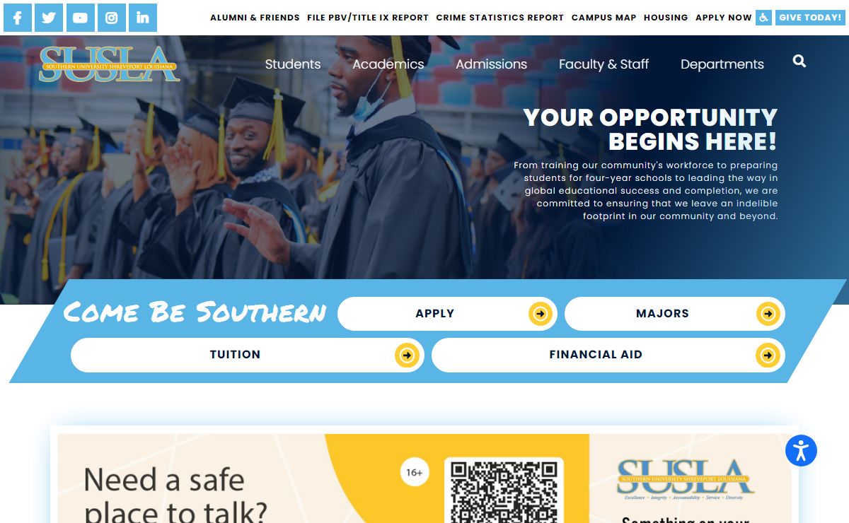 Southern University Shreveport Louisiana