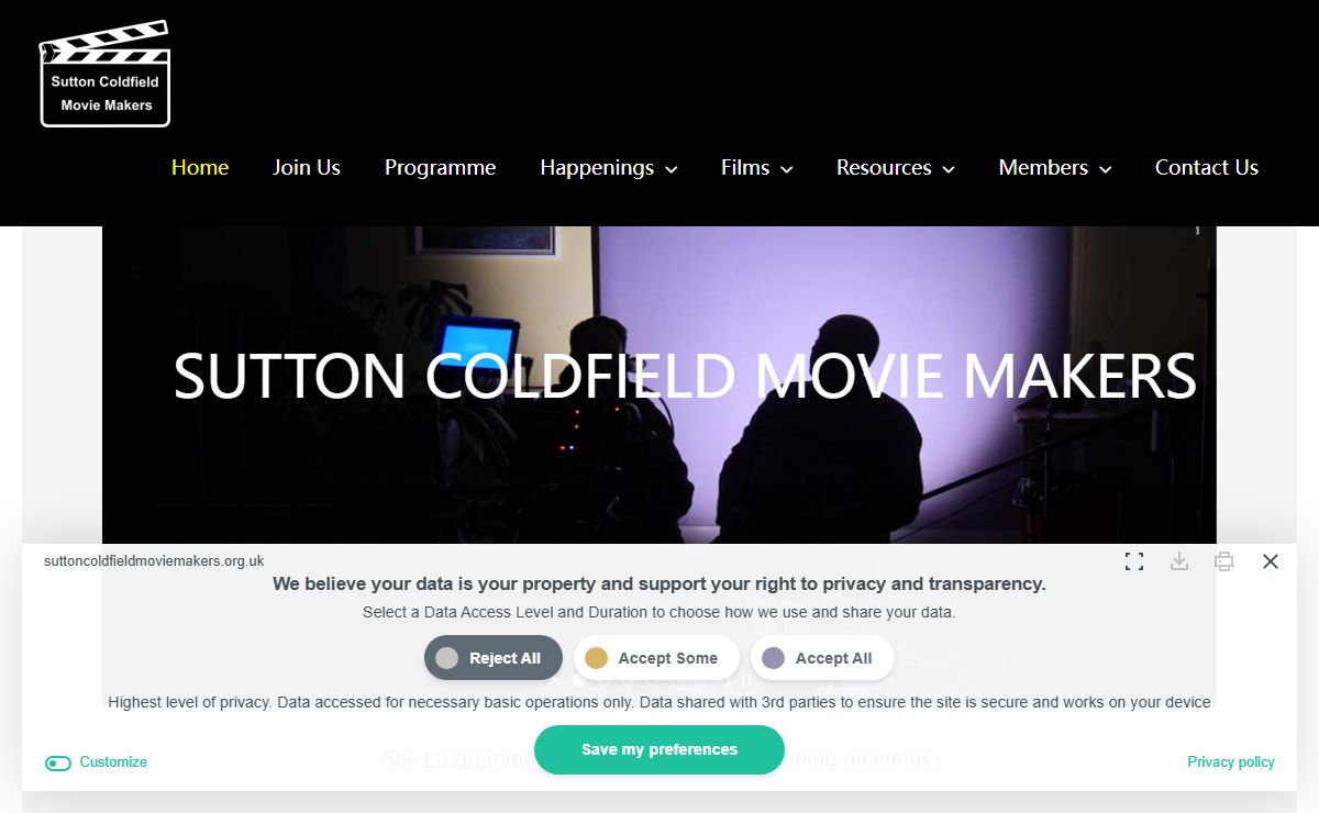 Home - Sutton Coldfield Movie Makers
