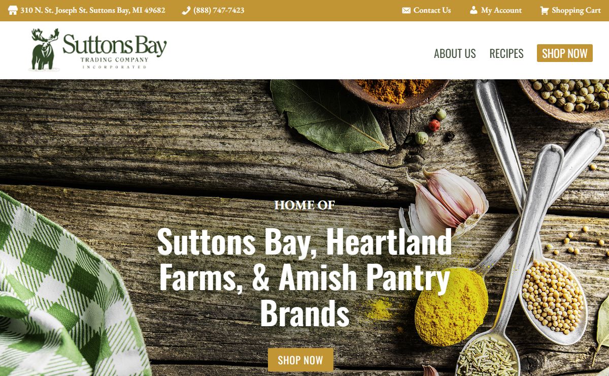 Suttons Bay Trading Company | High Quality Spices | Online Spice Store
