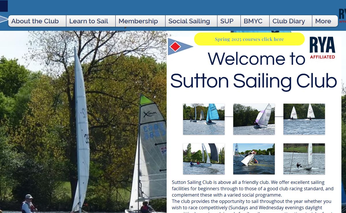 Sutton Sailing Club / Learn to Sail / Sutton Coldfield