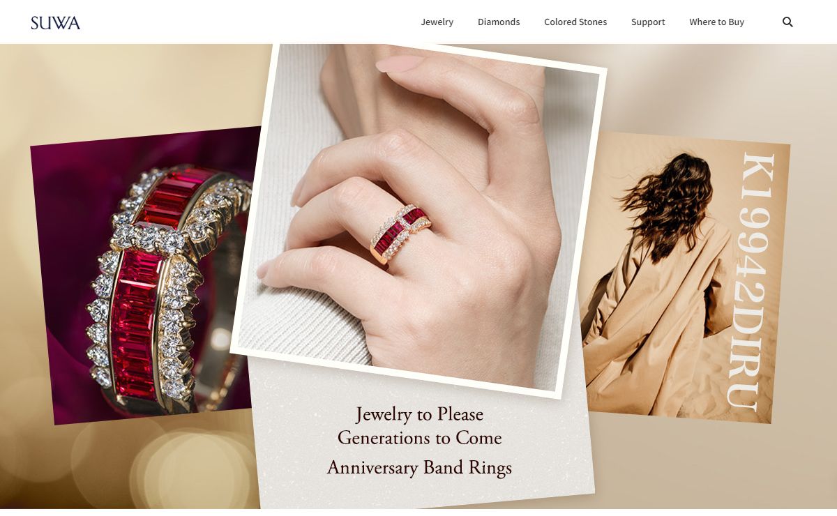 SUWA / Jewelry to Please Generations to Come