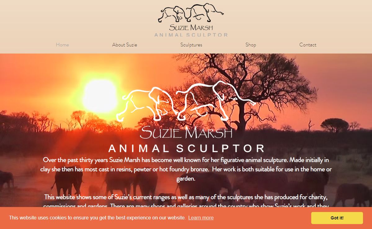 Suzie Marsh Animal Sculptor
