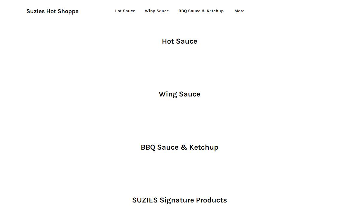 Home | Suzies Hot Shoppe