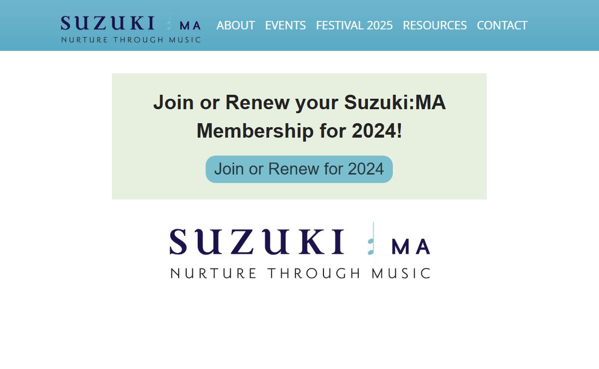 Suzuki Association of Massachusetts