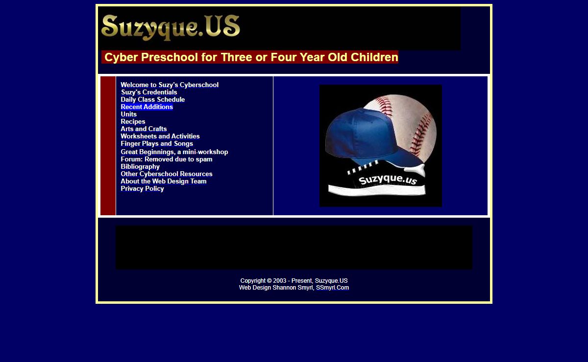 Cyber Preschool for the Young - Suzyque.US Cyberschool