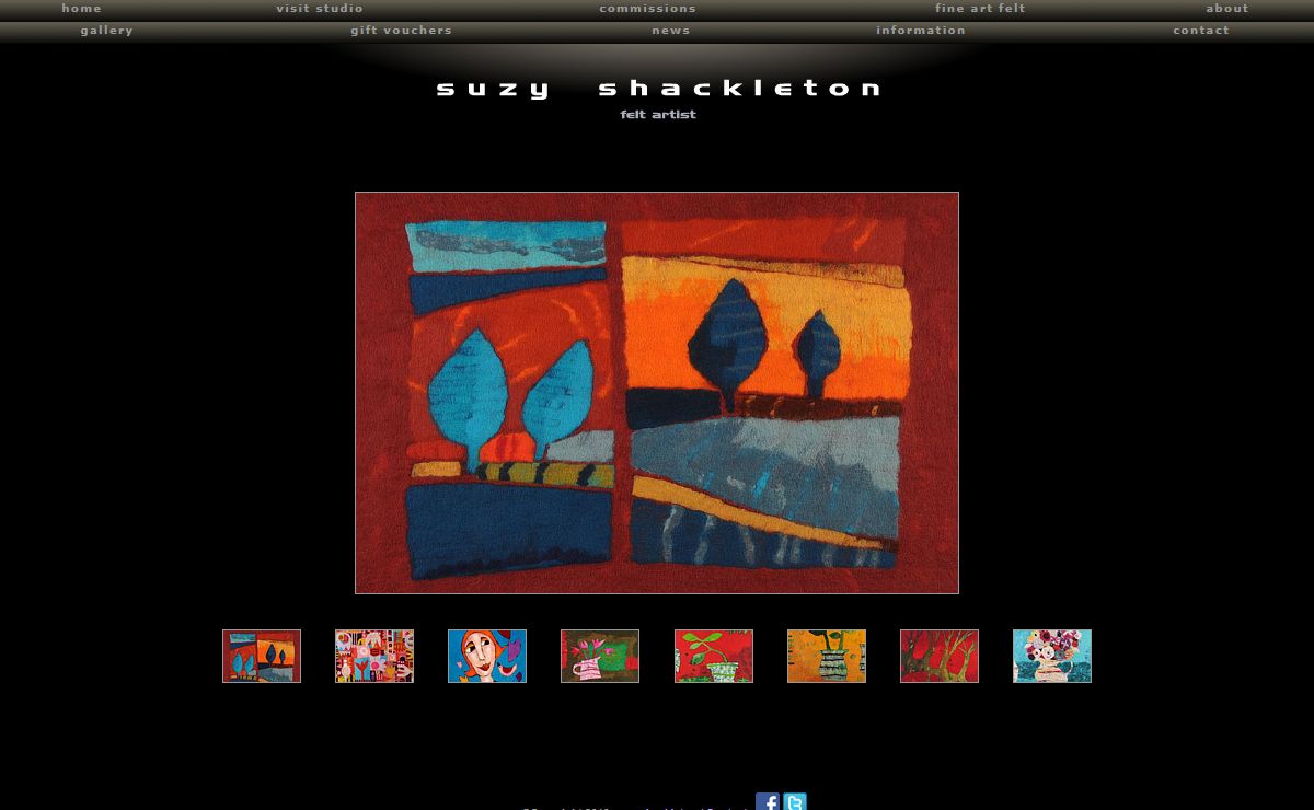 suzy shackleton contemporary felt artist