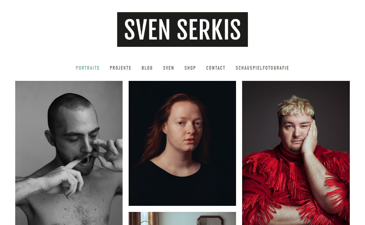 SVEN SERKIS fotografiert.