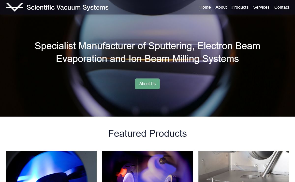 Scientific Vacuum Systems Ltd