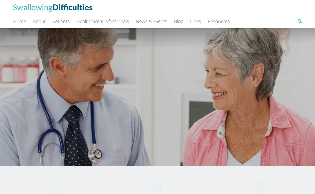 Swallowing Difficulties - help and advice for patients and healthcare professionals
